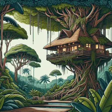 Penginapan Unik di Rumah Pohon Bali