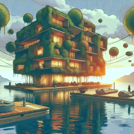 Sensasi Menginap di Hotel Terapung yang Menyatu dengan Alam